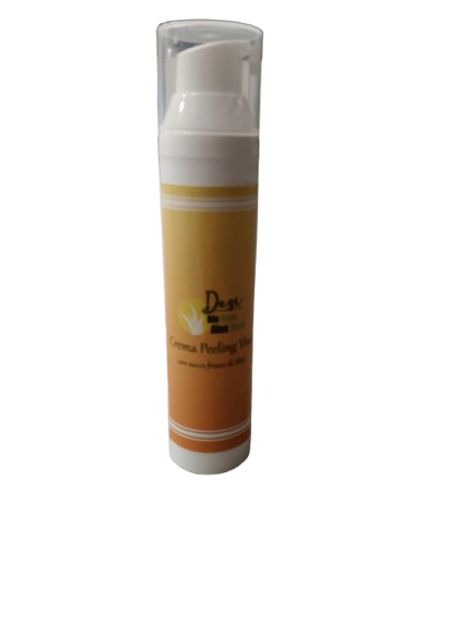 Peeling viso 100 ml- Esfoliante delicato con granuli di mandorla e nocciola che rinnova la pelle rendendola liscia