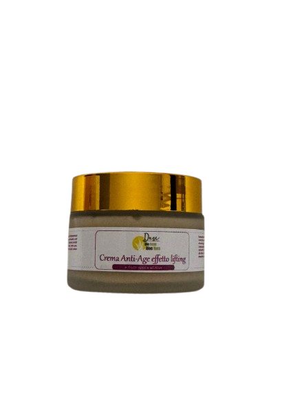 Crema viso anti-age con Aloe, Q10 e acido ialuronico 50 ml